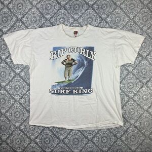 Vintage Official The 3 Stooges Rip Curly Surf King